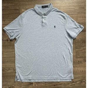 Polo Ralph Lauren Light Blue Polo Mens‎ Shirt Size XL